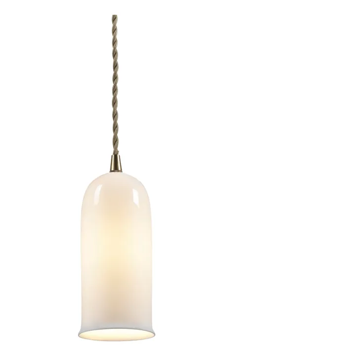 Olympia N°1 porcelain hanging lamp, Anita Le Grelle | White- Product image n°7