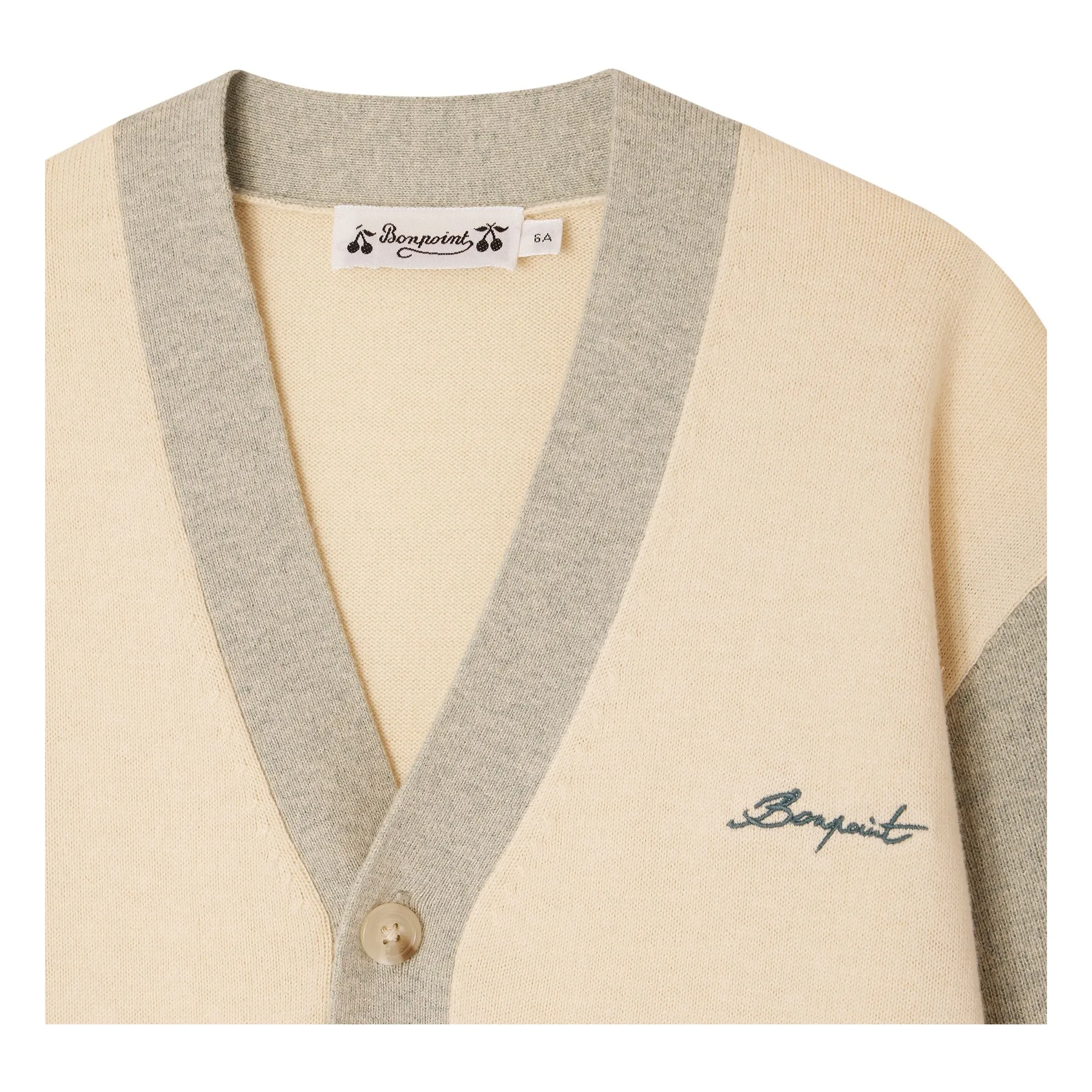 Cardigan Edouard | Ecru- Image produit n°2