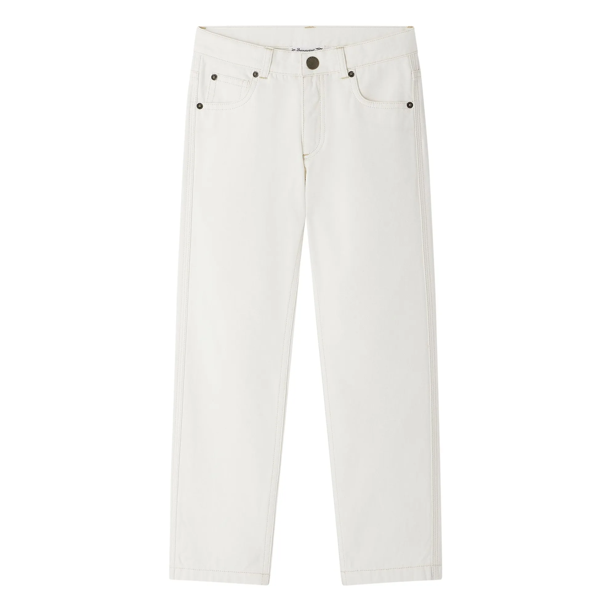 Bonpoint Boys Ecru Dewey Pants