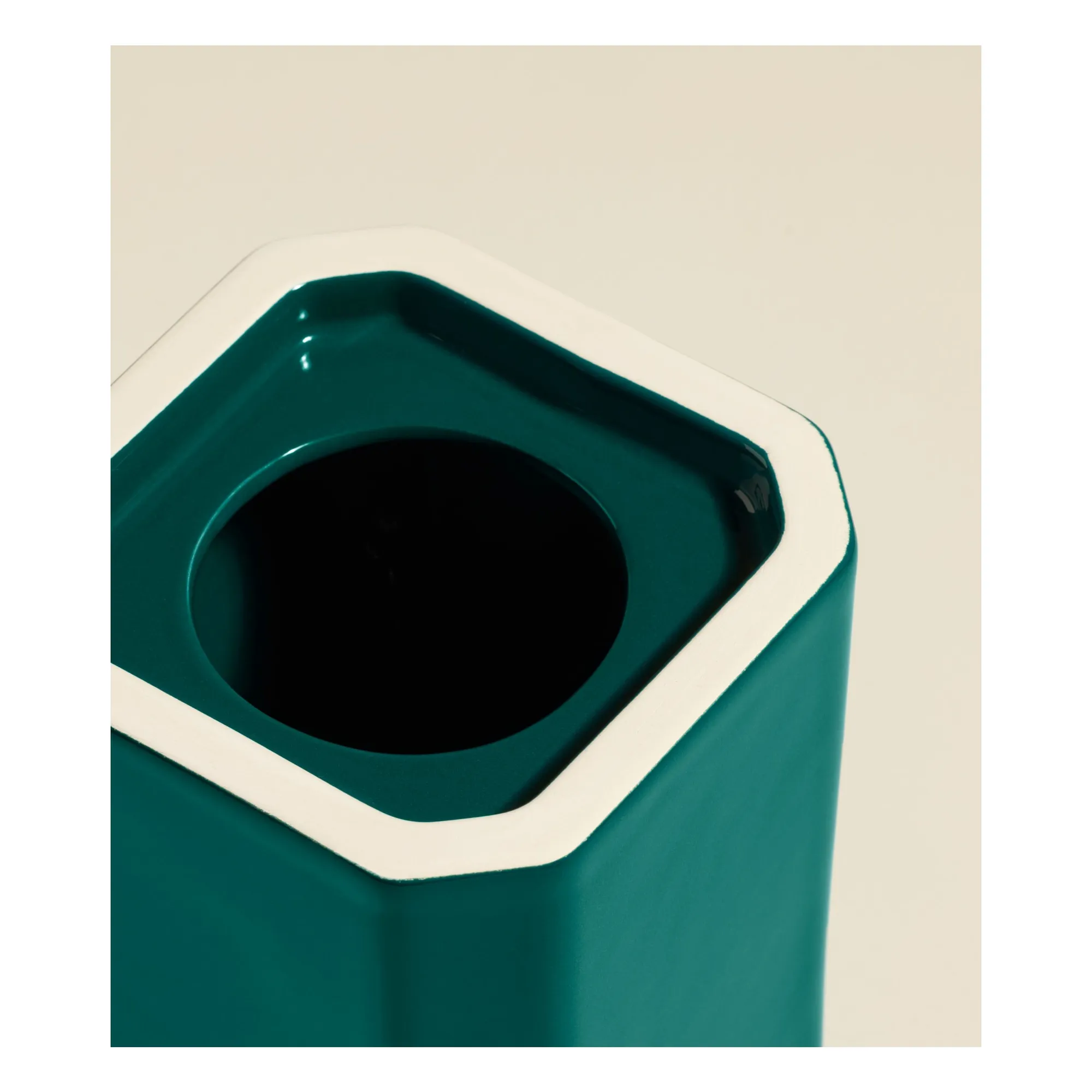 Faceted vase | Sarah Blue- Product image n°4