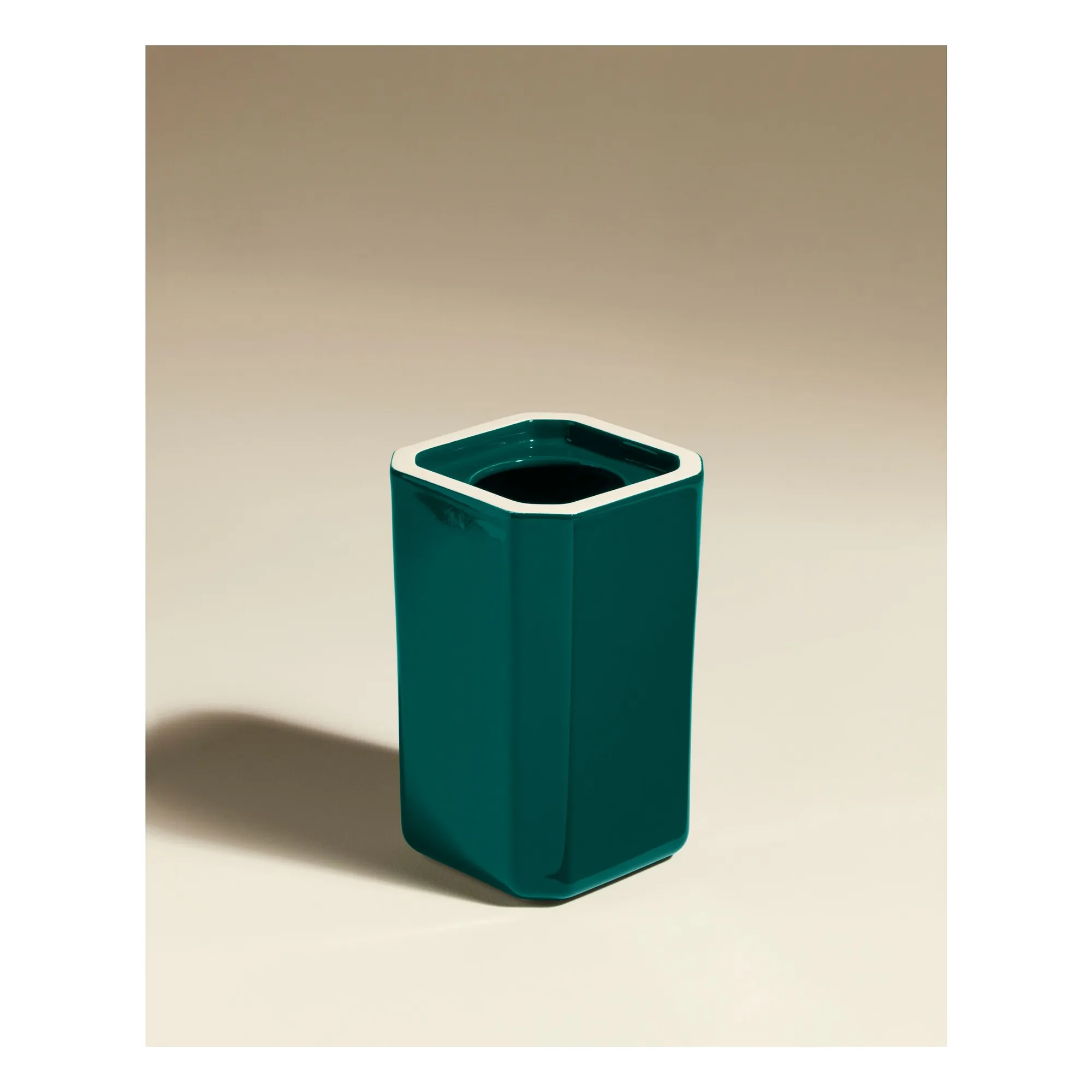 Faceted vase | Sarah Blue- Product image n°2