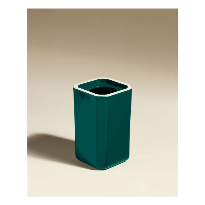 Vaso sfaccettato | Blu Sarah- Immagine del prodotto n°2