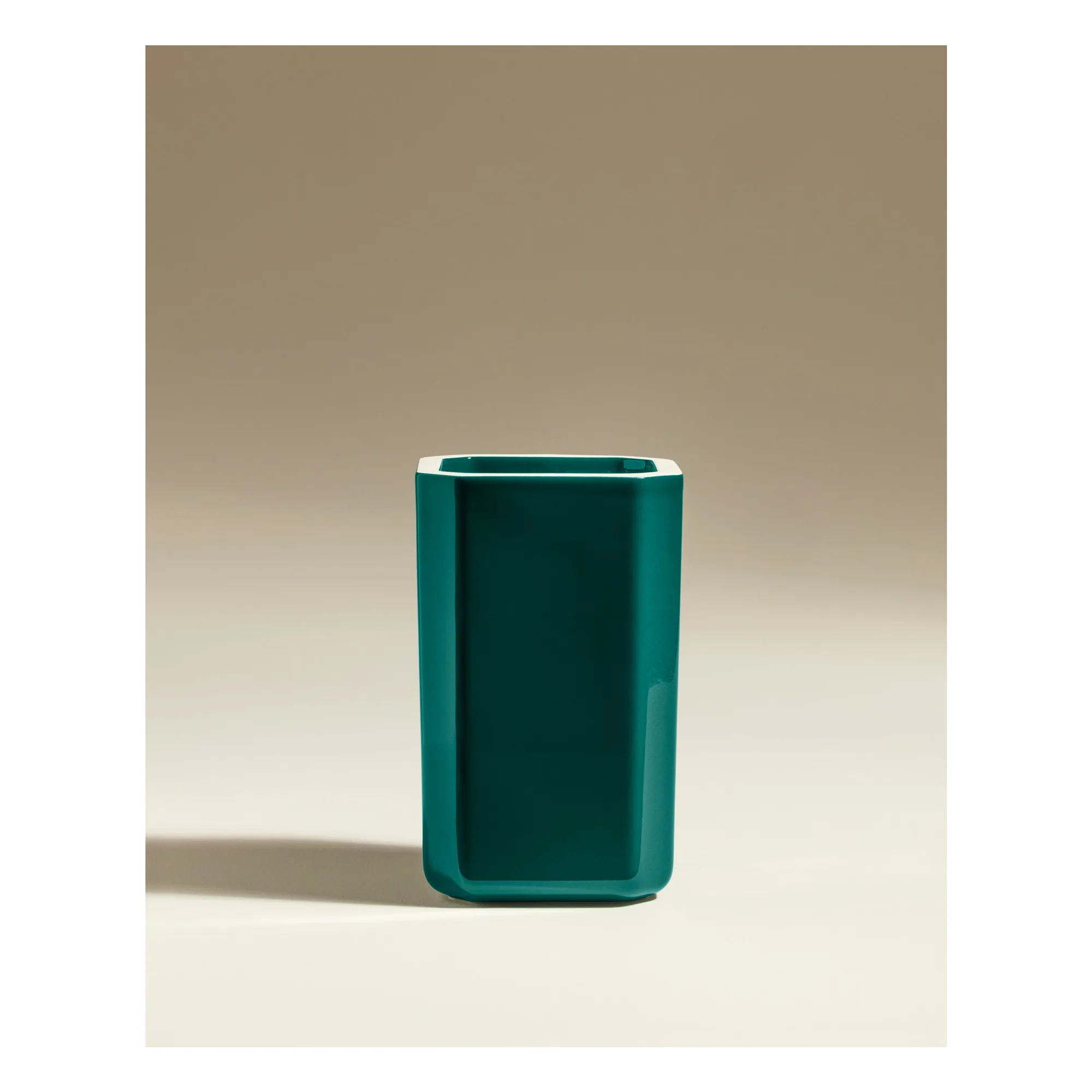 Faceted vase | Sarah Blue- Product image n°3