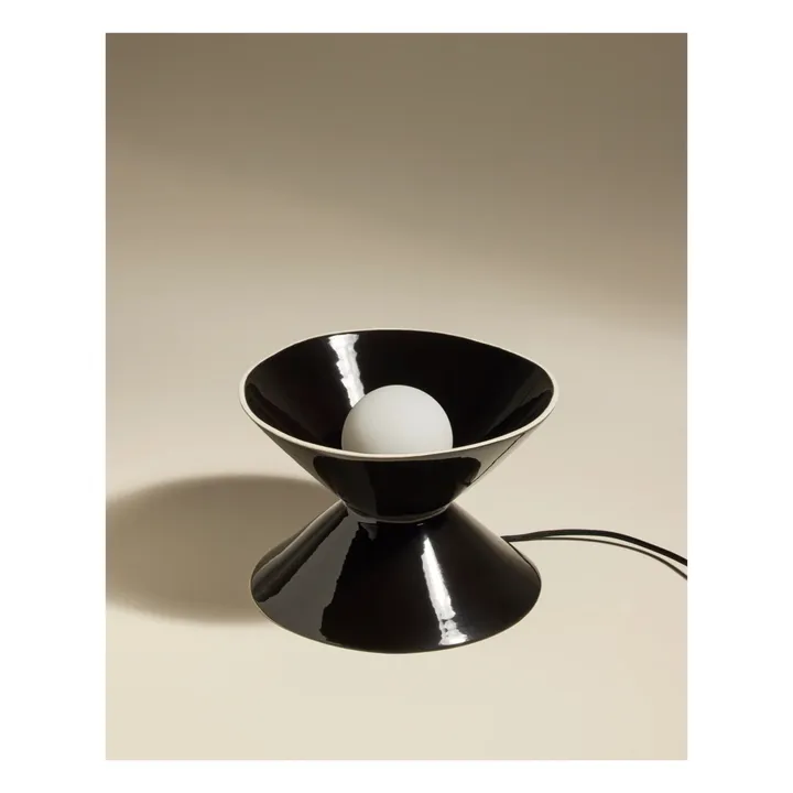 Lampe à poser Sablier | Noir- Image produit n°3