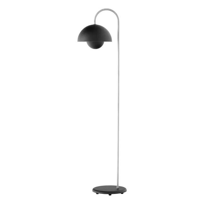 Flowerpot VP12 Stehleuchte, Verner Panton | mattes Schwarz