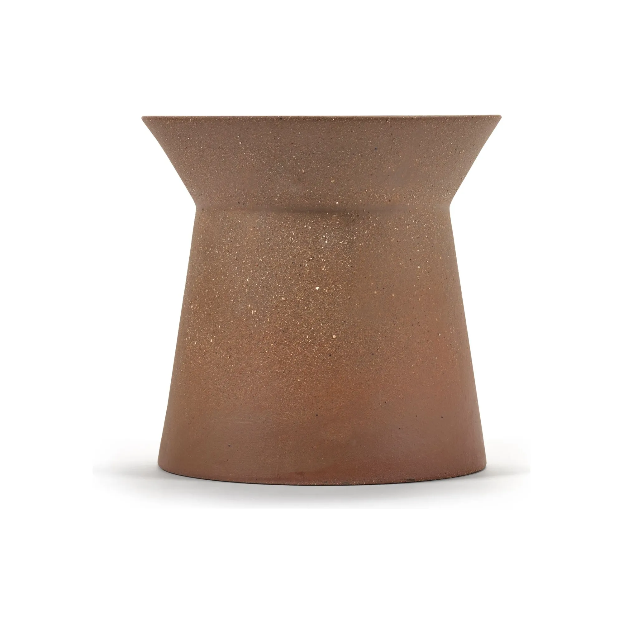 Serax Brick Red Marie-Ann Stoneware Vase, Marie Michielssen