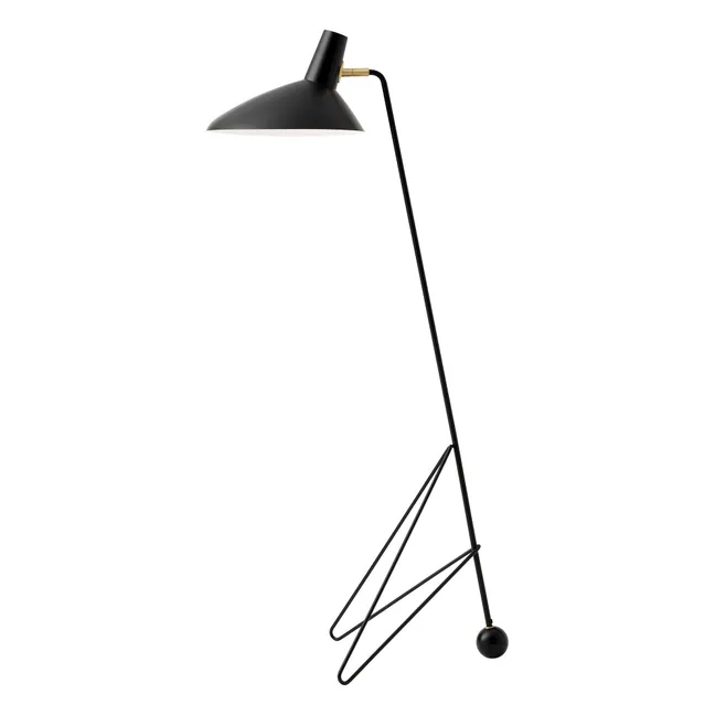 Tripod Stehleuchte HM8, Hvidt &amp; Mølgaard | Schwarz