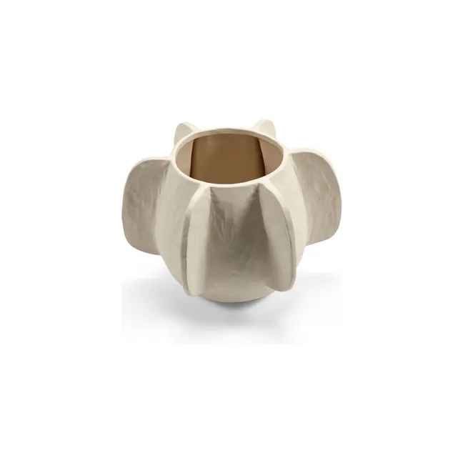 Tapa para olla de gres Molly | Crema