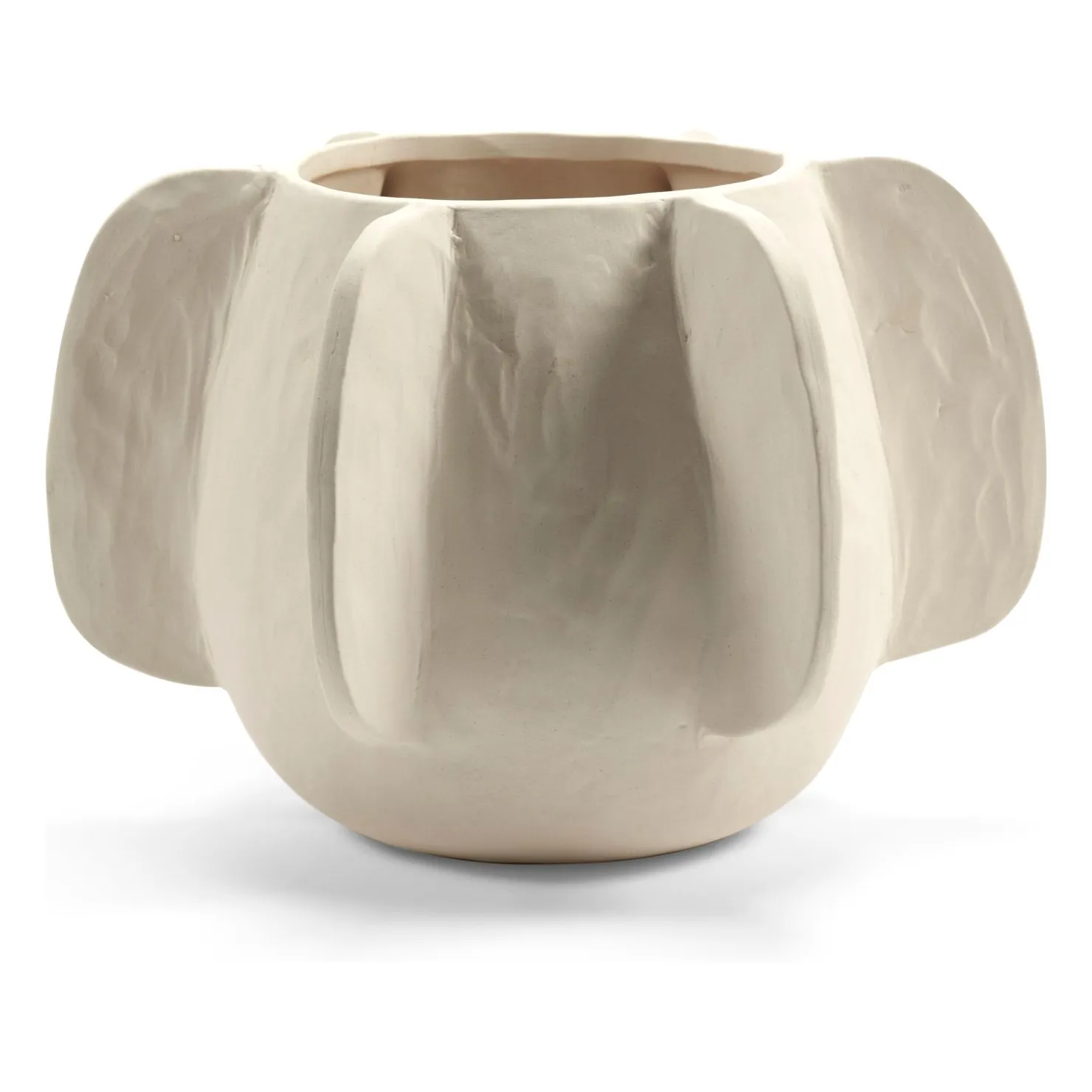 Serax Cream Molly Stoneware Pot Cover