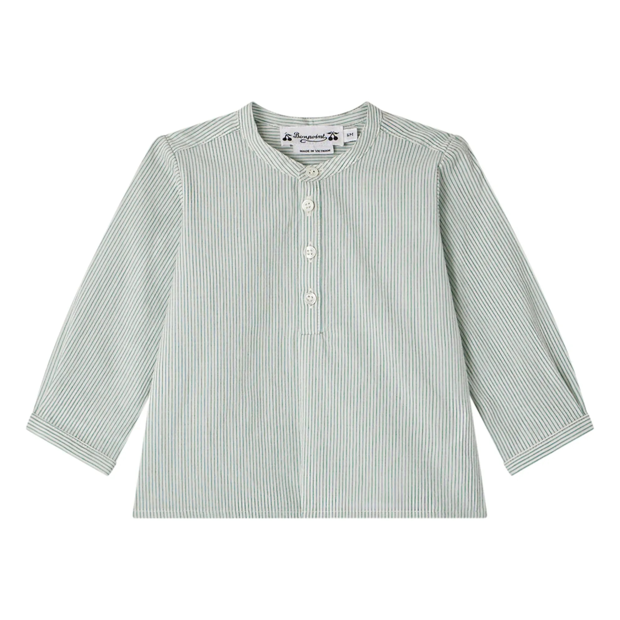 Bonpoint Boys Green Water Kurta Polisson