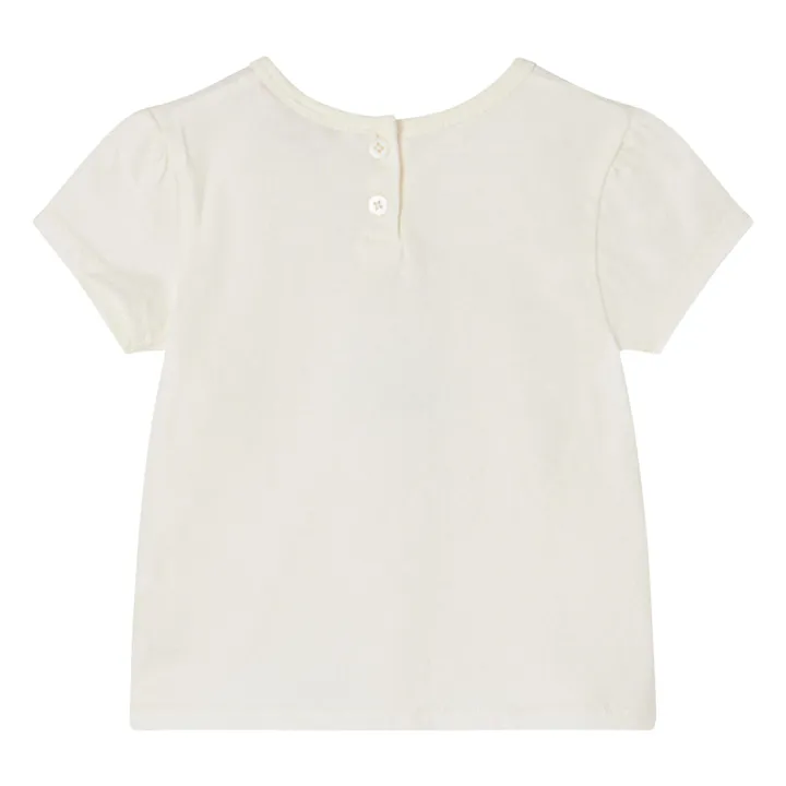 Cira T-Shirt | Ecru- Product image n°1