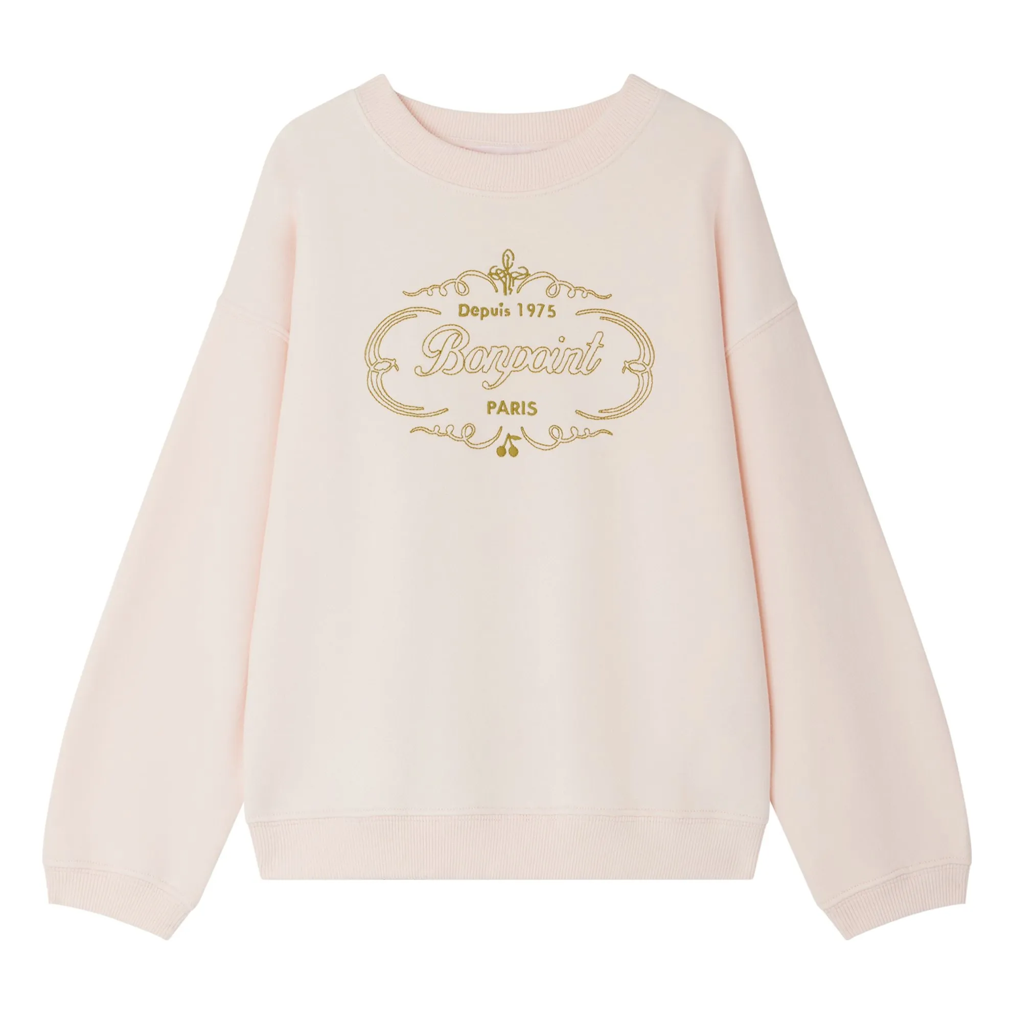 Bonpoint Girls Powder Pink Tayla Sweatshirt