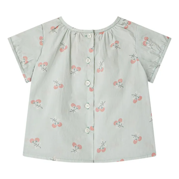 Blouse Beshanti | Vert céladon- Image produit n°1