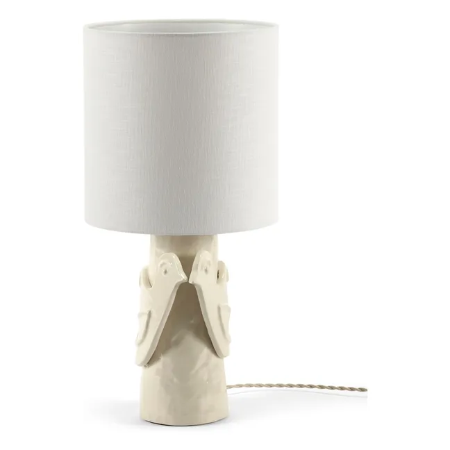 Lampada da tavolo Paloma in gres, Marie Michielssen | Bianco