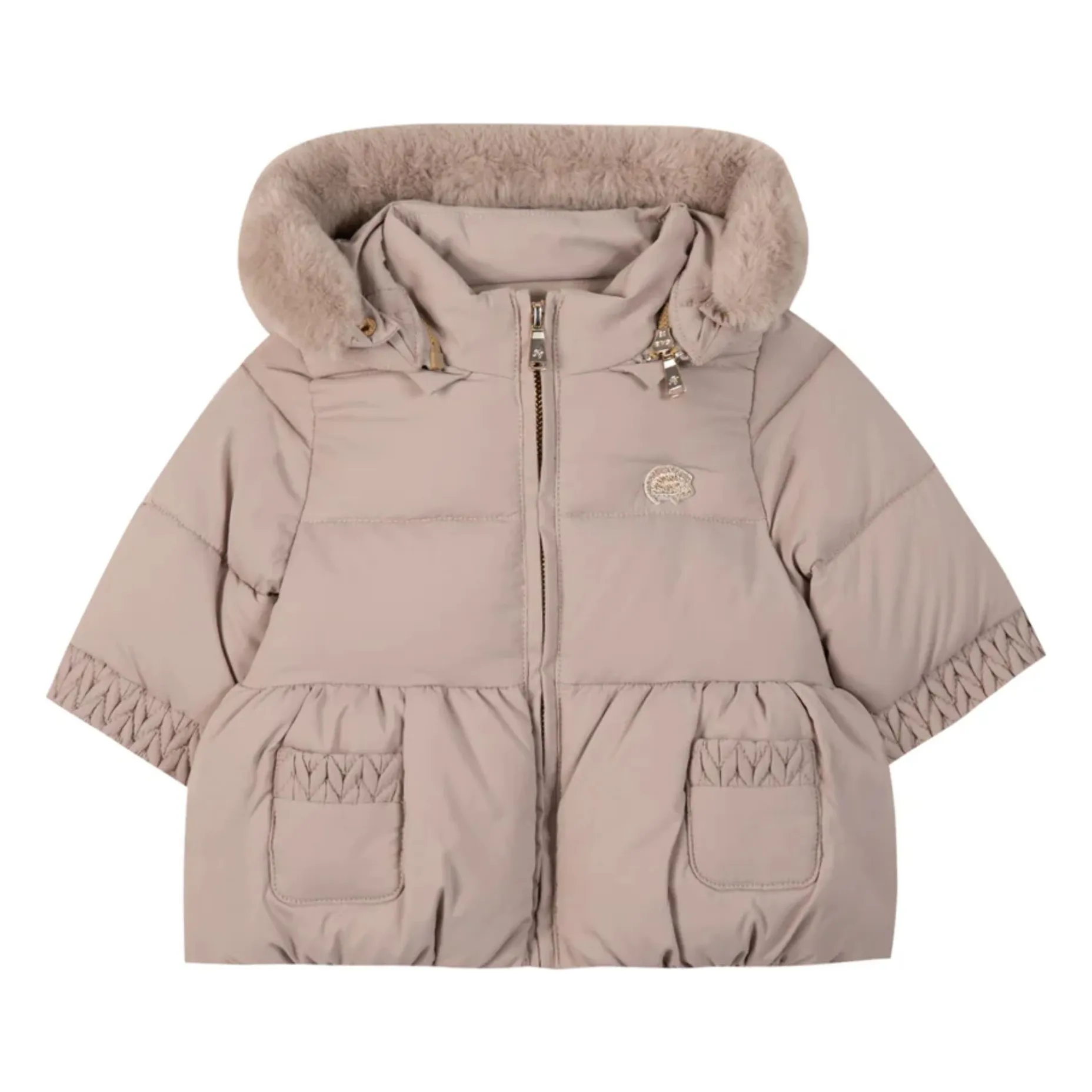 Tartine Et Chocolat Women's Taupe Brown Down Jacket