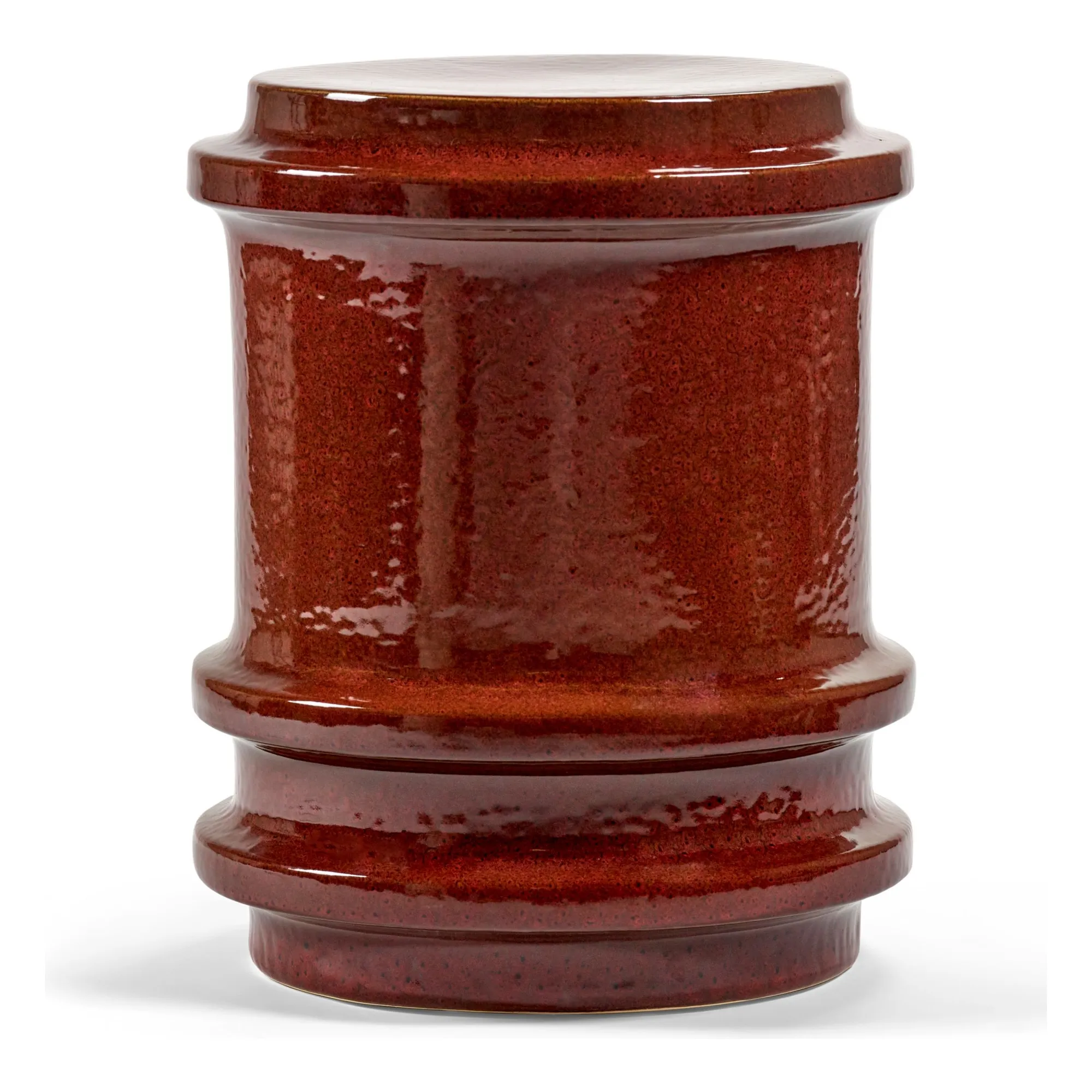Serax Red Pawn Stoneware Side Table, Marie Michielssen