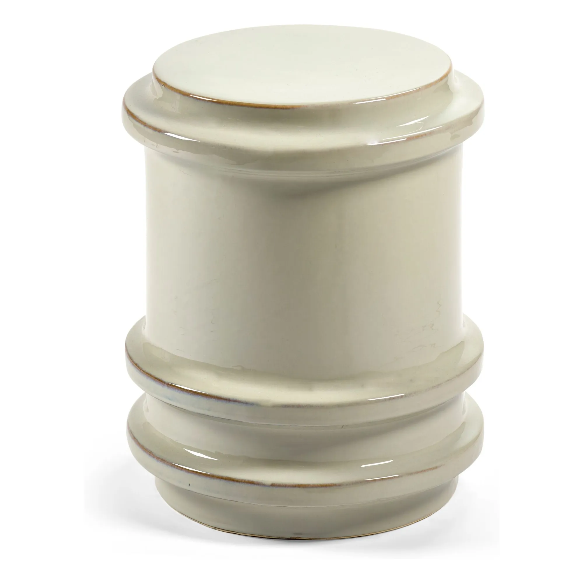 Table d'appoint en grès Pawn, Marie Michielssen | Crème- Image produit n°3