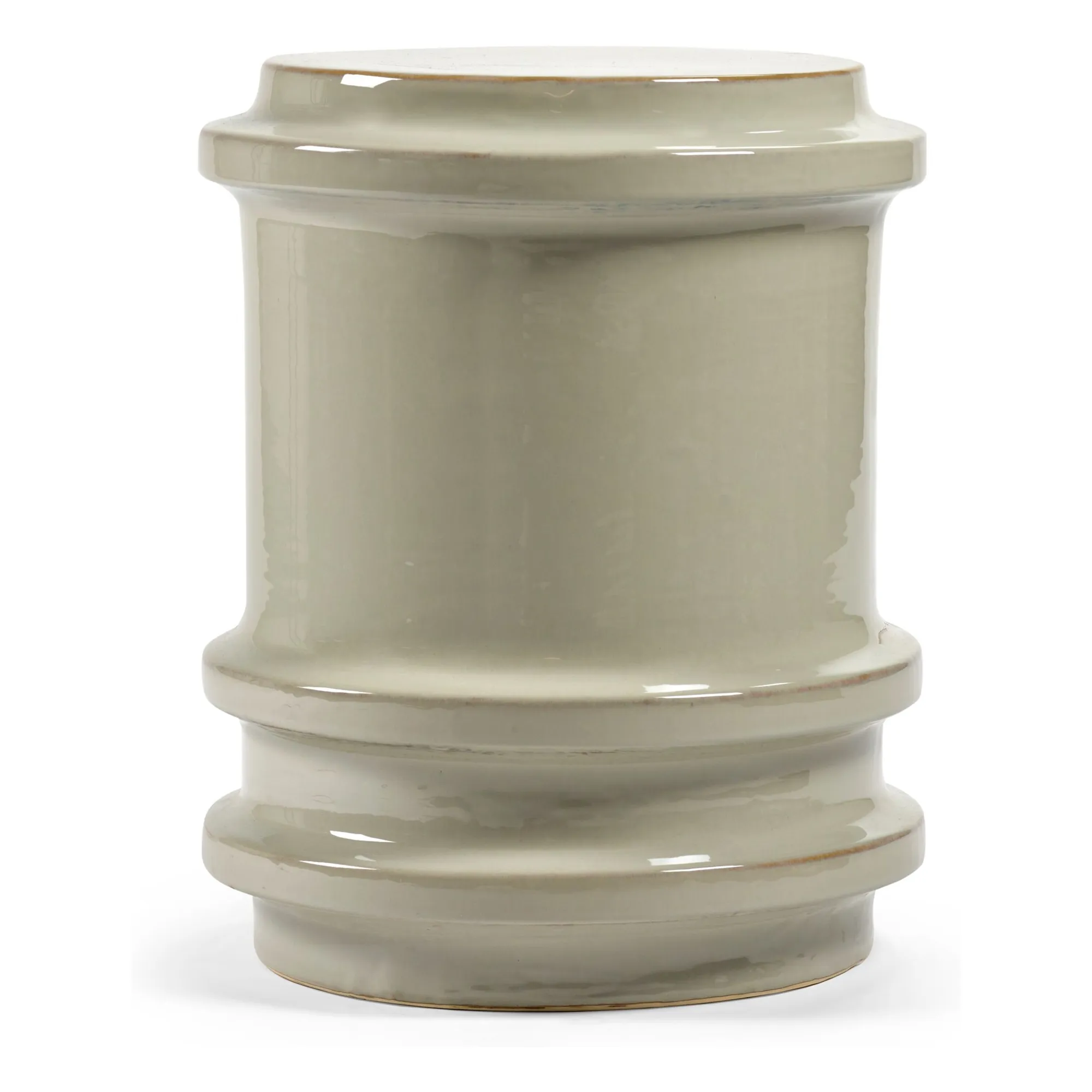 Table d'appoint en grès Pawn, Marie Michielssen | Crème- Image produit n°0