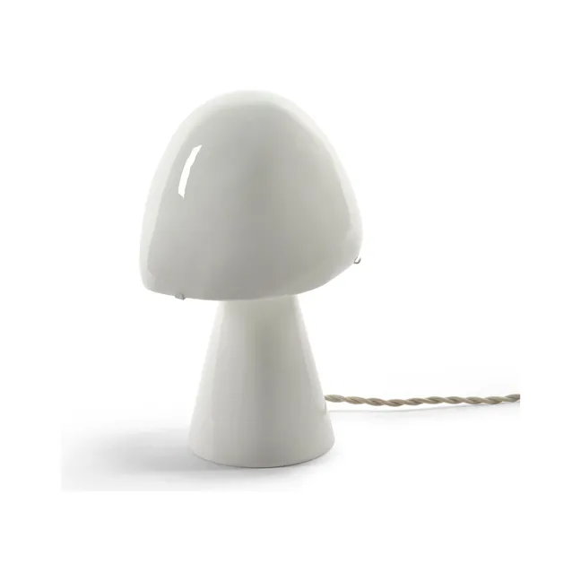 Lampe à poser en porcelaine Joe N21, Anita Le Grelle | Blanc