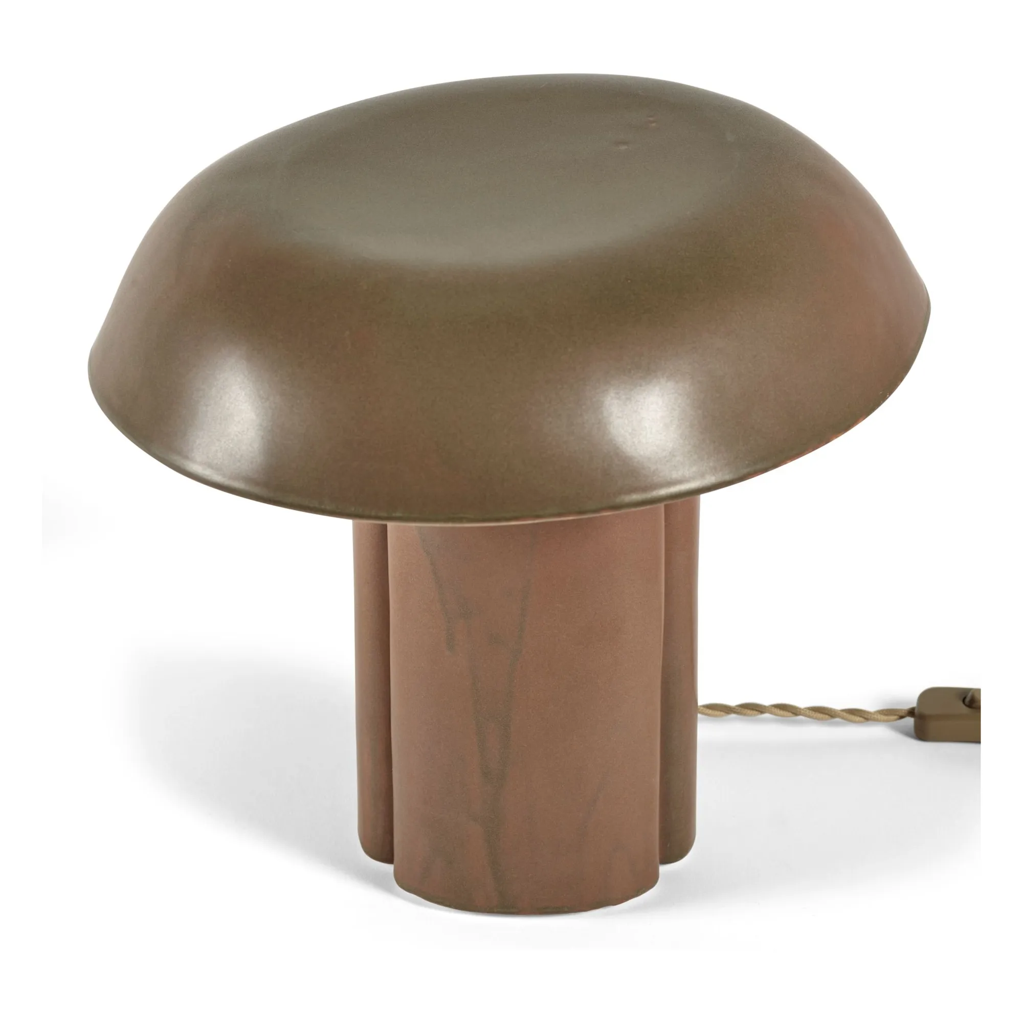 Serax Brown Stoneware Table Lamp Oliver, Anita Le Grelle