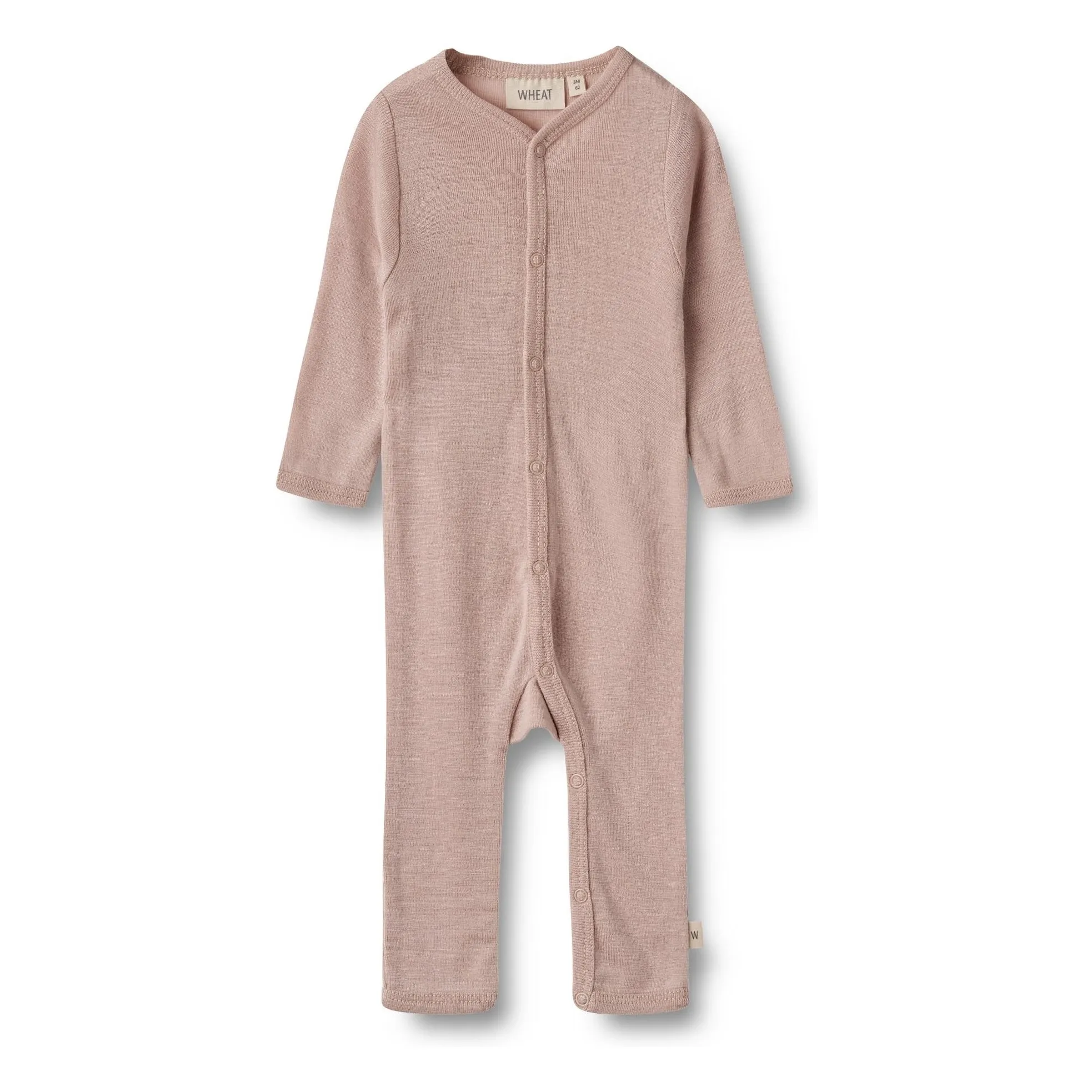 Wheat Dusty Pink Dusty Wool Jumpsuit