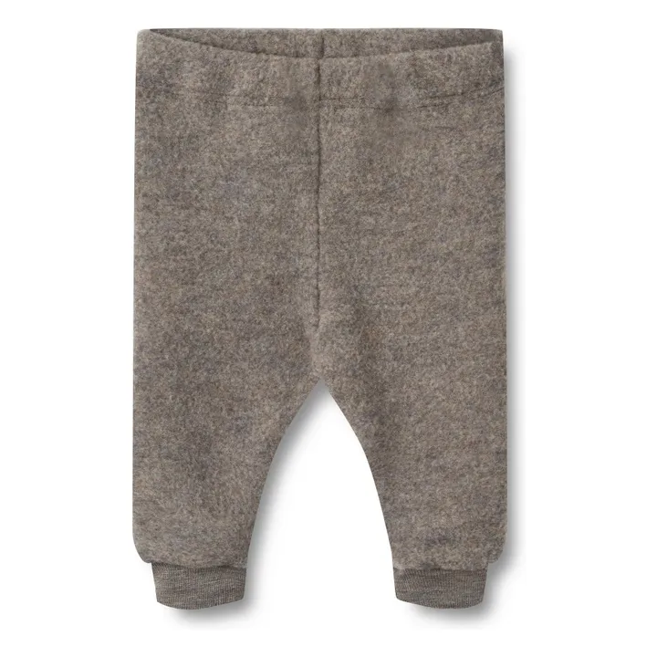 Pantalon Kinnie Laine Polaire | Marron glacé- Image produit n°0