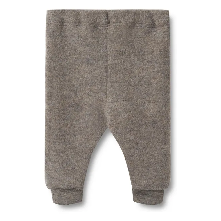 Pantalon Kinnie Laine Polaire | Marron glacé- Image produit n°1