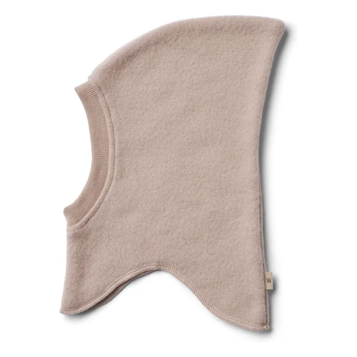 Eli Polar Wool Balaclava | Dusty Pink- Product image n°0