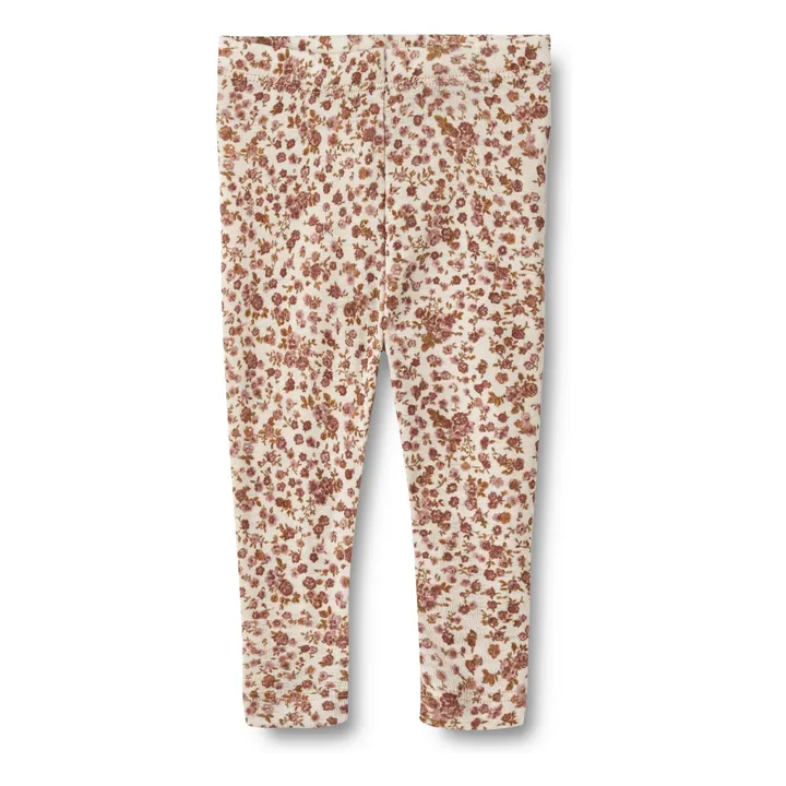 Legging Agi Laine Fleuri | Dusty Pink- Product image n°0