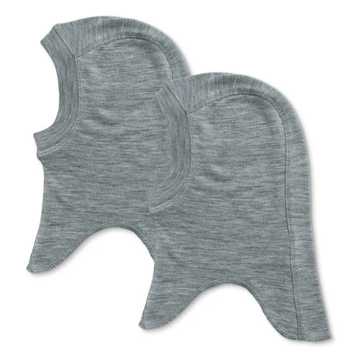 Cagoule Felix Laine | Gris chiné- Image produit n°1