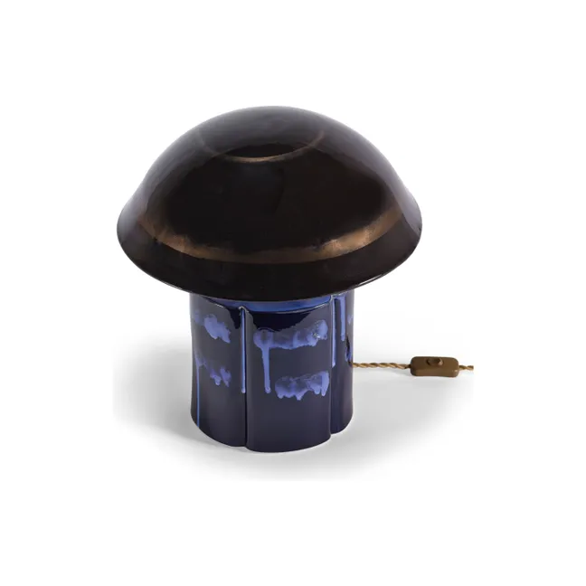 Lampada da tavolo John in gres, Anita Le Grelle | Blu marino