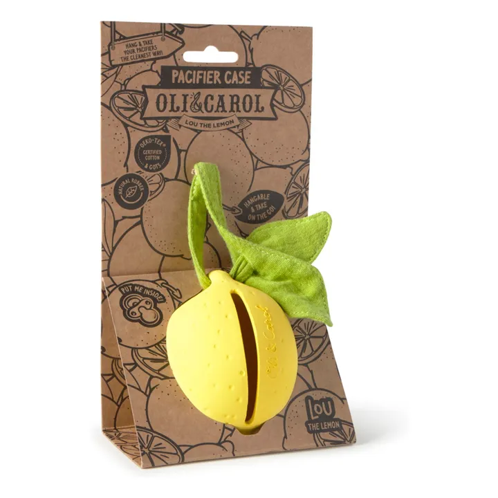Porte-tétines Lou le citron- Image produit n°3