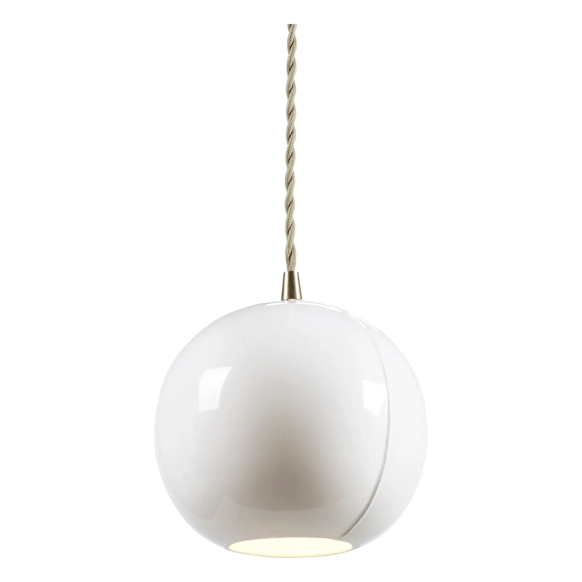 Serax White Cosmo Porcelain Hanging Lamp, Anita Le Grelle