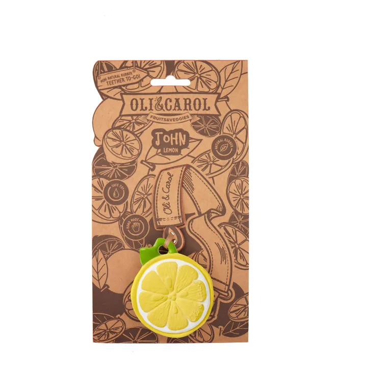 Jouet de dentition John Lemon le citron- Image produit n°7