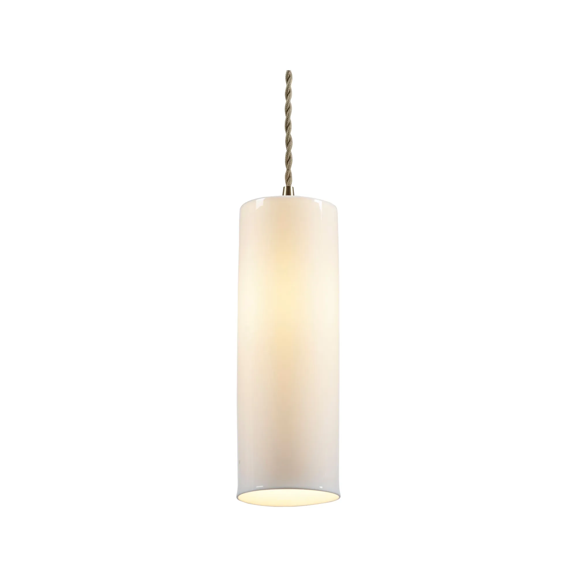 Serax White Olympia N°4 Porcelain Hanging Lamp, Anita Le Grelle
