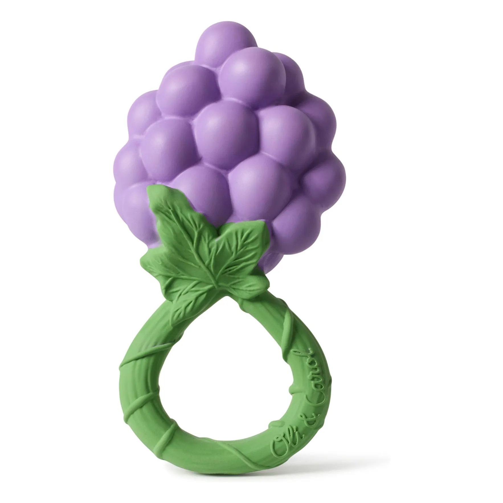 Oli & Carol Purple Grape Rattle