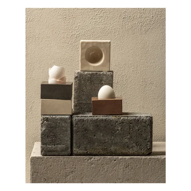 Uovo egg cup | Brick red