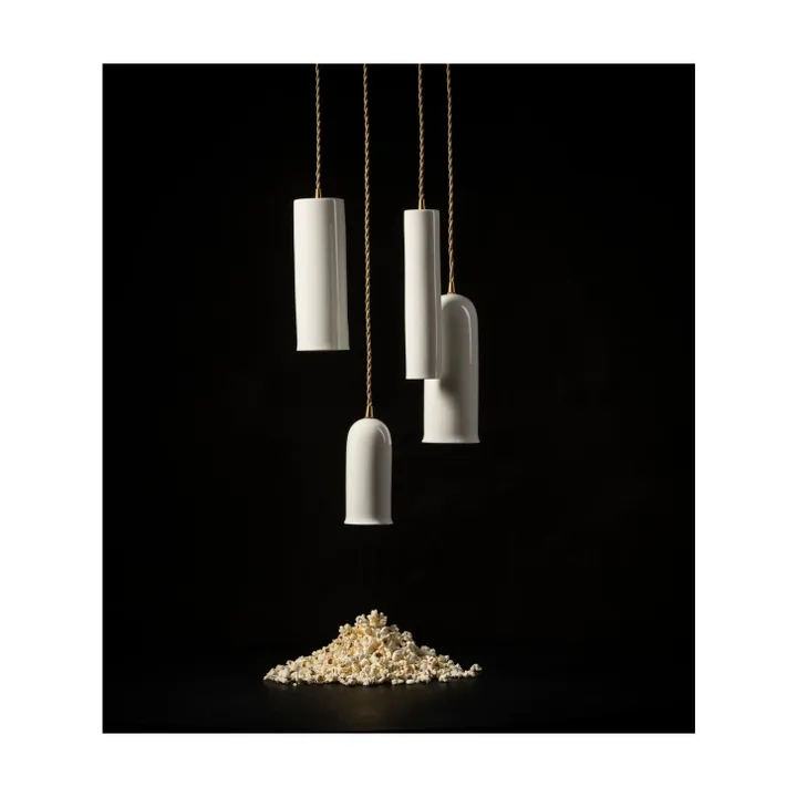 Suspension en porcelaine Olympia N°2, Anita Le Grelle | Blanc- Image produit n°5