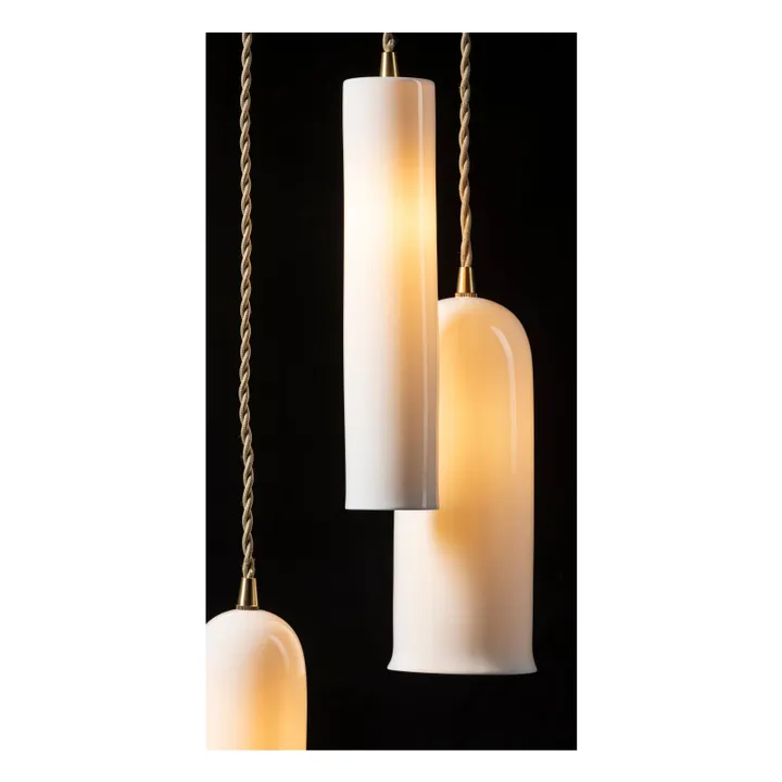 Suspension en porcelaine Olympia N°2, Anita Le Grelle | Blanc- Image produit n°6