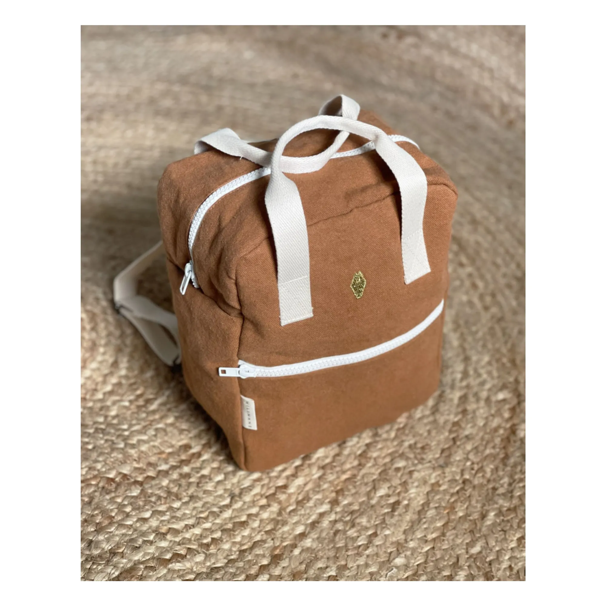 Noé backpack | Camel- Product image n°1