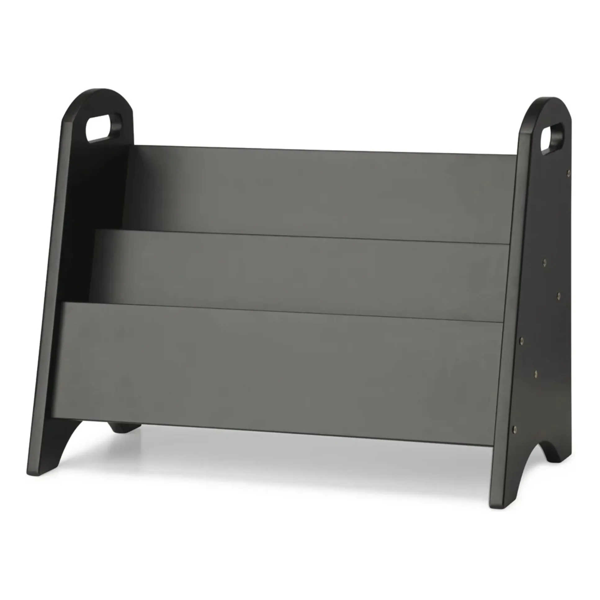 Nofred Black Wooden Bookcase