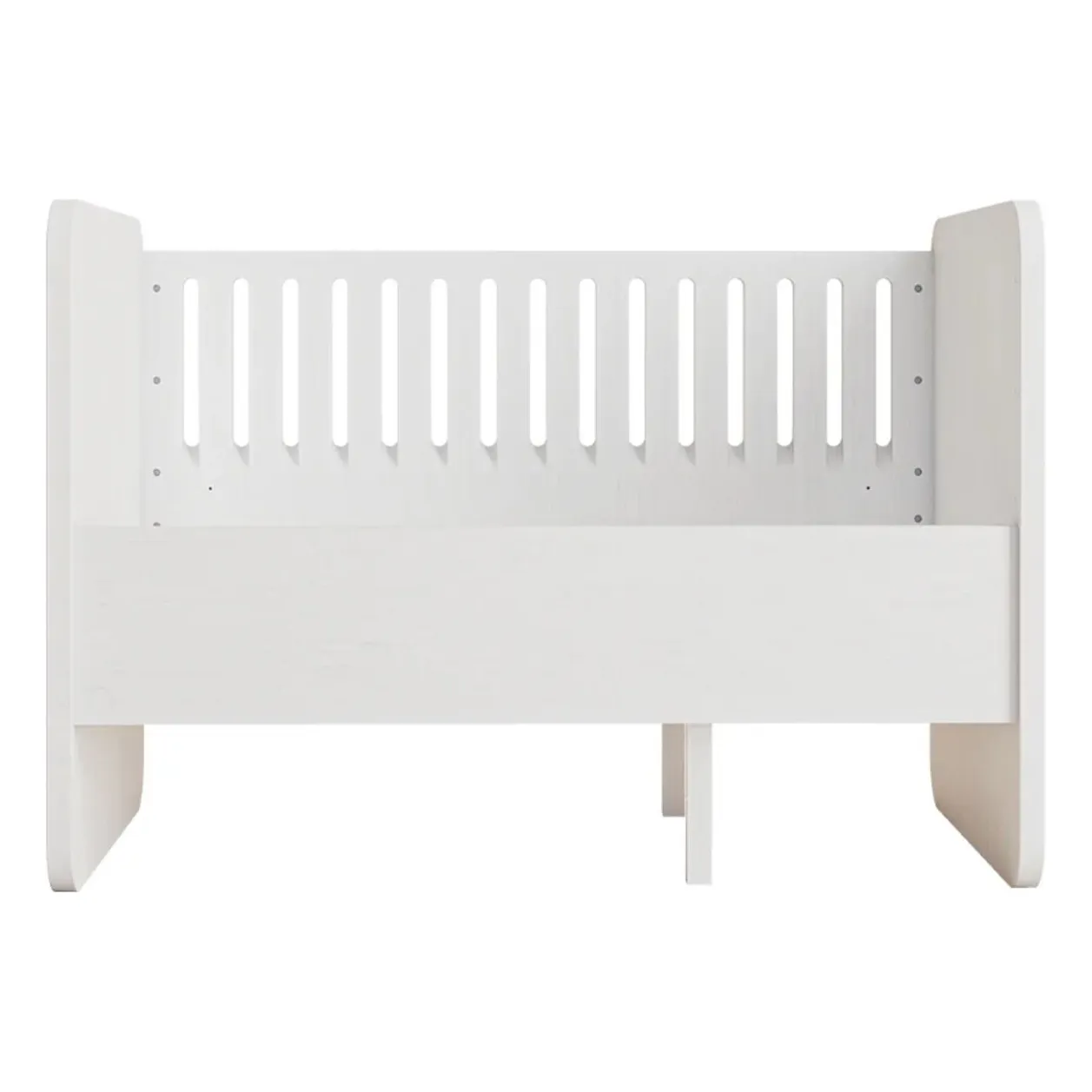Nofred White Form Evolving Bed