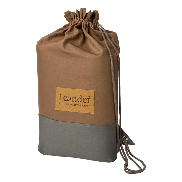 Tour de lit Linea/Luna en coton bio | Mocha- Image produit n°4