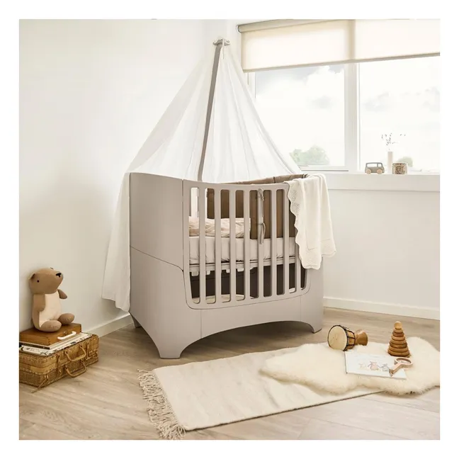 Classic bumper pad in organic cotton | Mocha