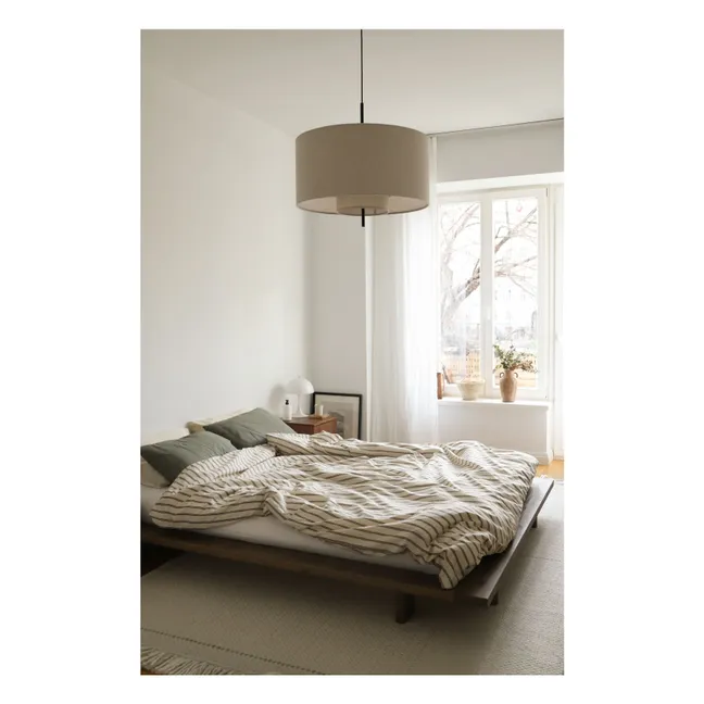 Lit en bois Japan | Brun