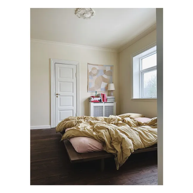 Lit en bois Japan | Brun