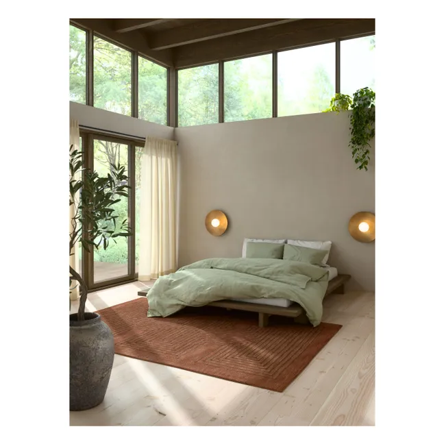 Lit en bois Japan | Brun