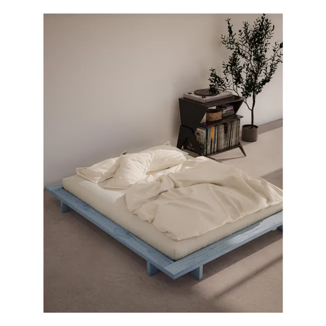 Lit en bois Japan | Bleu ciel