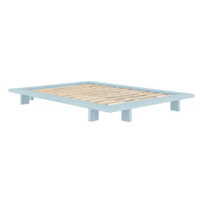 Lit en bois Japan | Bleu ciel