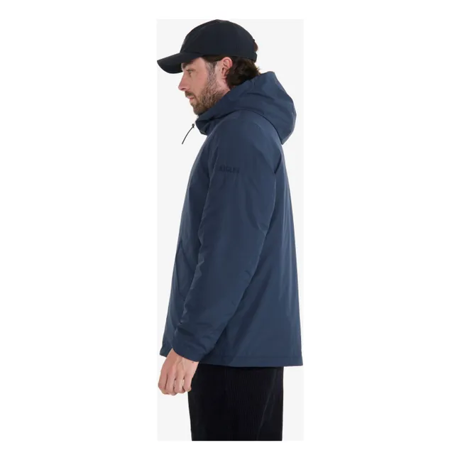 MTD 2-Layer Recycled Fiber Short Jacket | Navy blue